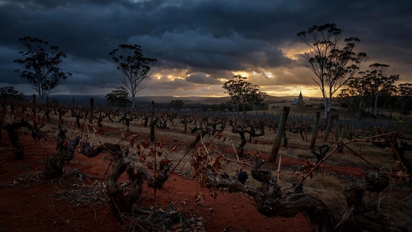 Adelaide Hills, Australia — editorial wine landscape photography