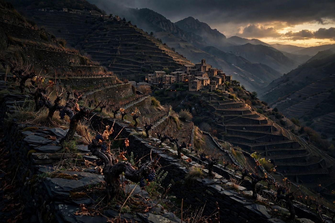 Cava, Spain — editorial wine landscape photography